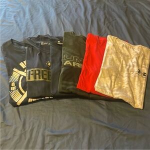8 under armour mens xl shirts